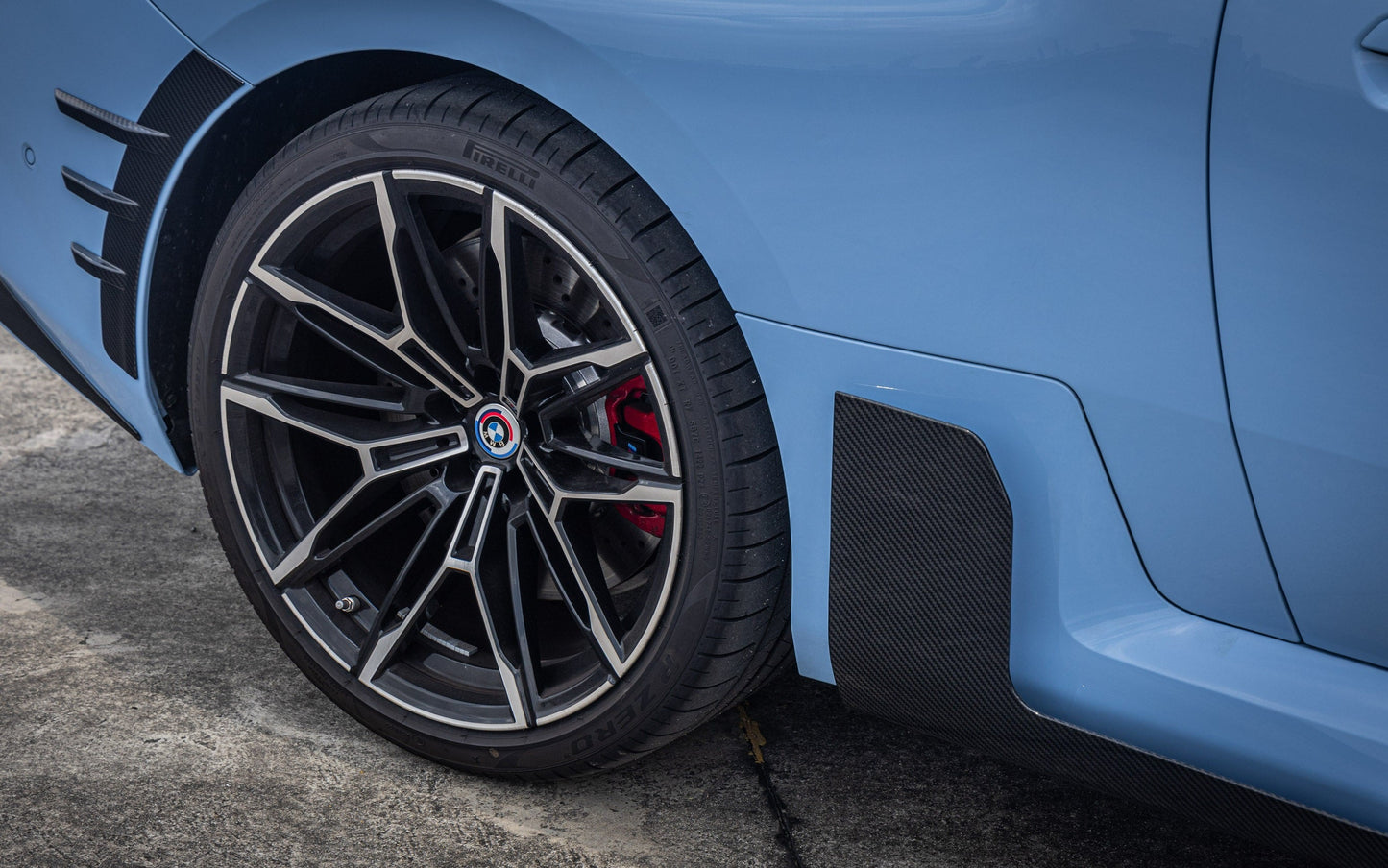 G87 MP Style Dry Carbon Fiber Side Skirts