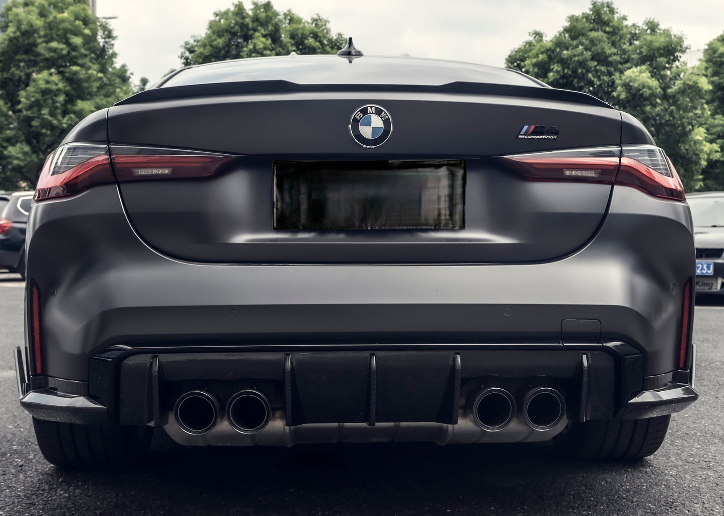 G8X Dry Carbon Fiber V1 Diffuser