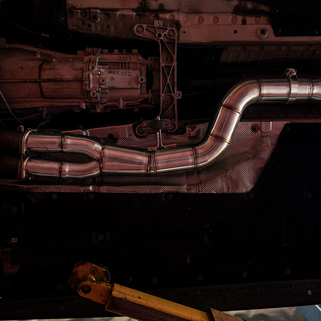 Rvng Designed 4” True Single Valved Exhaust System (F80 M3/F82 M4) | House of Apex - House of Apex