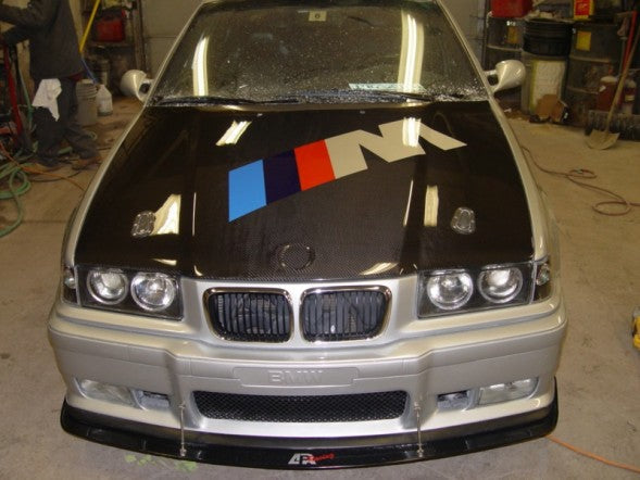 BMW E36 M3 Carbon Fiber Front Wind Splitter | House of Apex - House of Apex