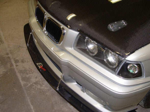 BMW E36 M3 Carbon Fiber Front Wind Splitter | House of Apex - House of Apex