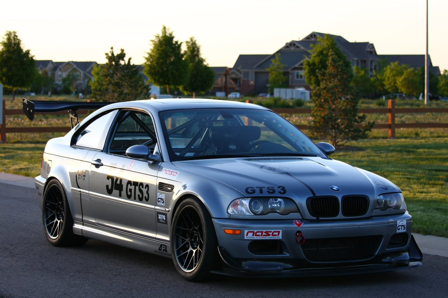 BMW E46/M3 GTC300 Carbon Fiber Adjustable Wing | House of Apex - House of Apex