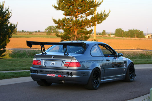BMW E46/M3 GTC300 Carbon Fiber Adjustable Wing | House of Apex - House of Apex
