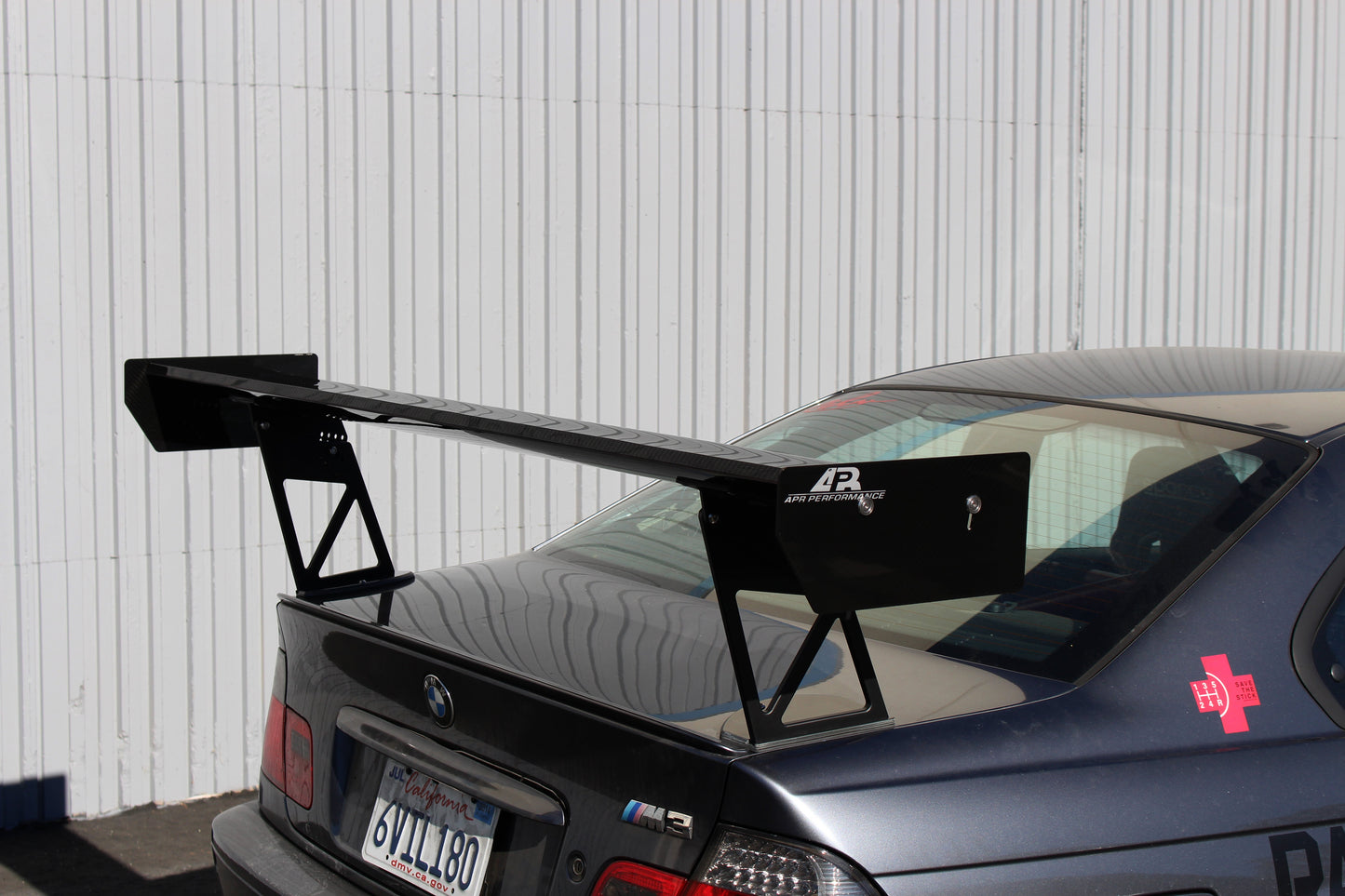 BMW E46 Coupe GT250 Carbon Fiber Adjustable Wing | House of Apex - House of Apex