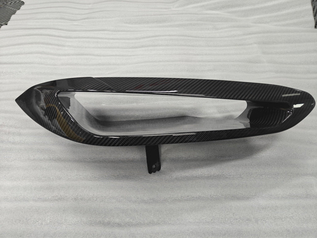 G8X M3/M4 Dry Carbon Fiber Headlight Delete Intake Duct