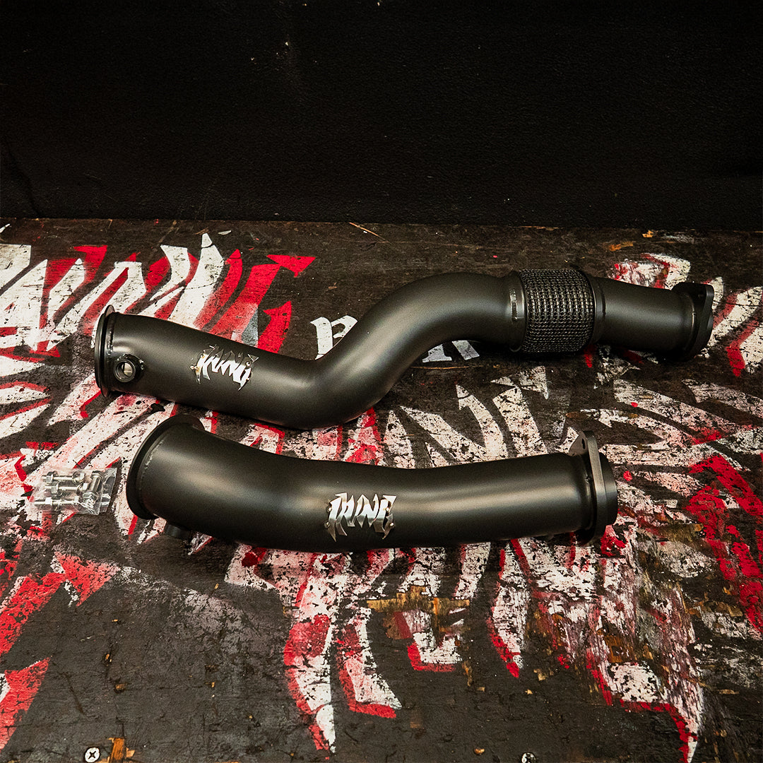 Rvng G8X S58 XL Flow Series 3.5” Catless Downpipes