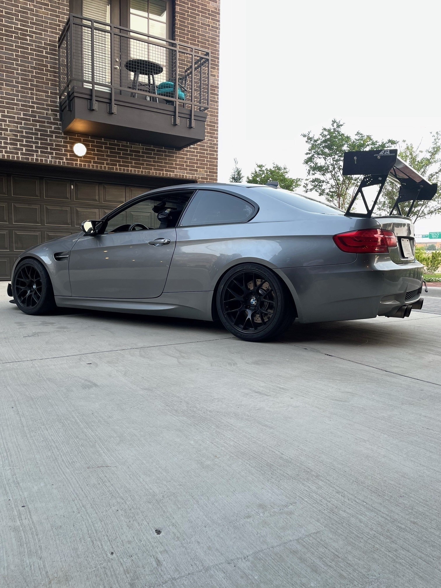 BMW E92 M3 GT250 Carbon Fiber Adjustable Wing | House of Apex - House of Apex