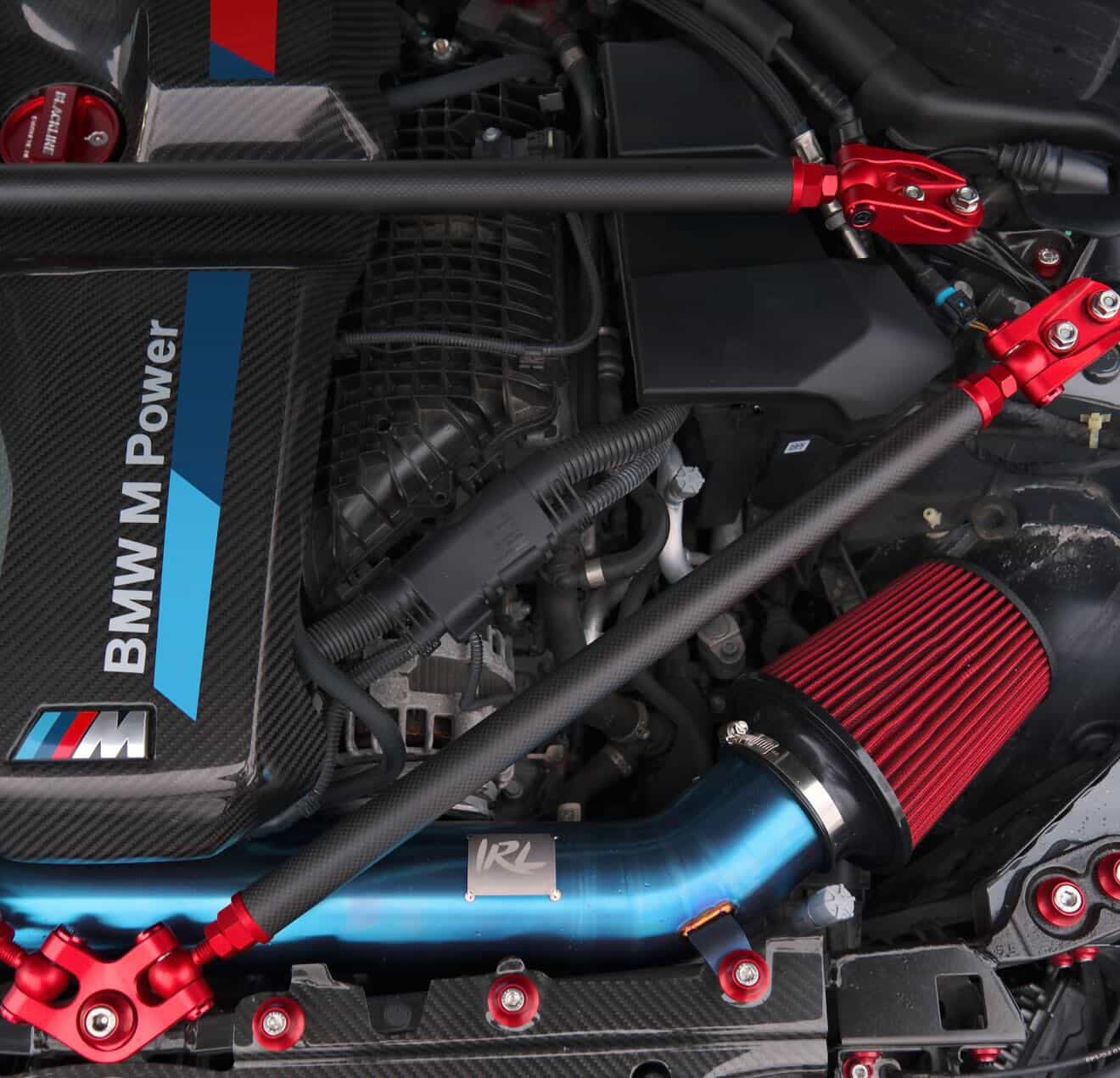 IRL G8X Top Mount Titanium Intake
