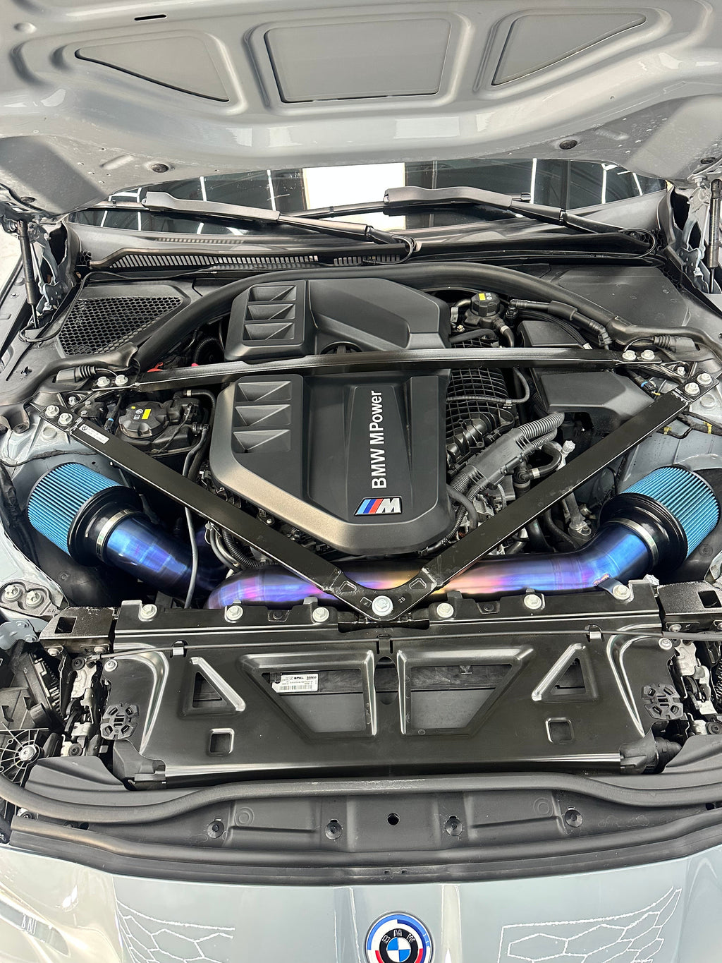 IRL G8X Top Mount Titanium Intake