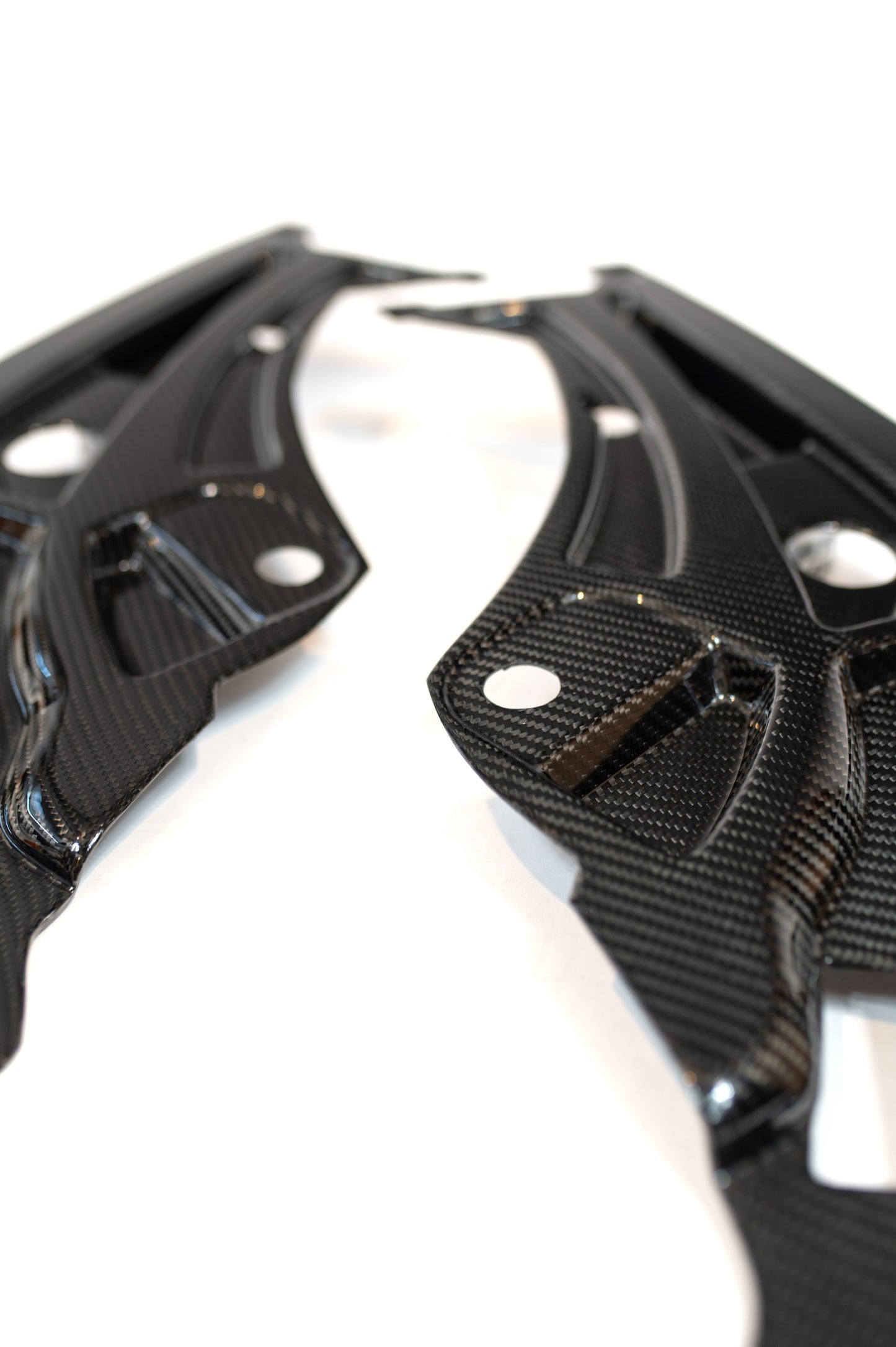 G8X Dry Carbon Fiber Headlight Covers