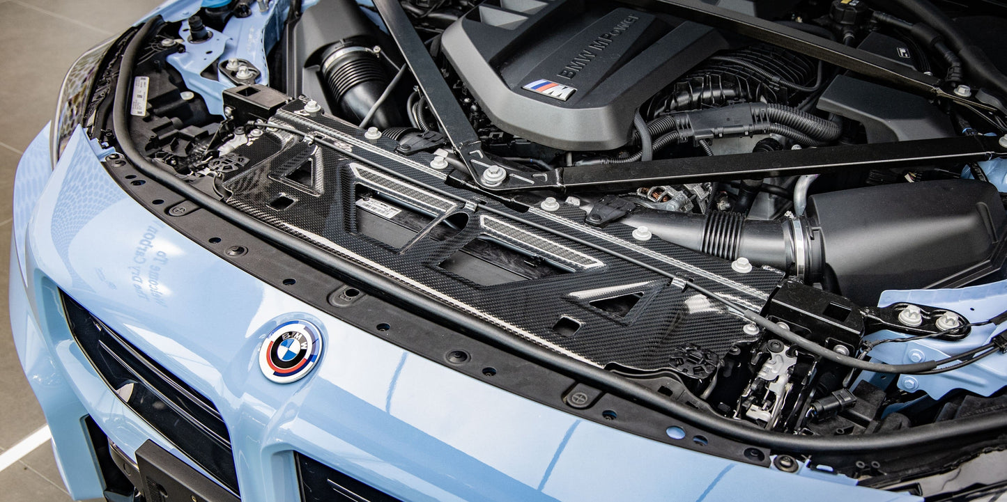 G87 M2 Dry Carbon Fiber Coolant Cover Shroud
