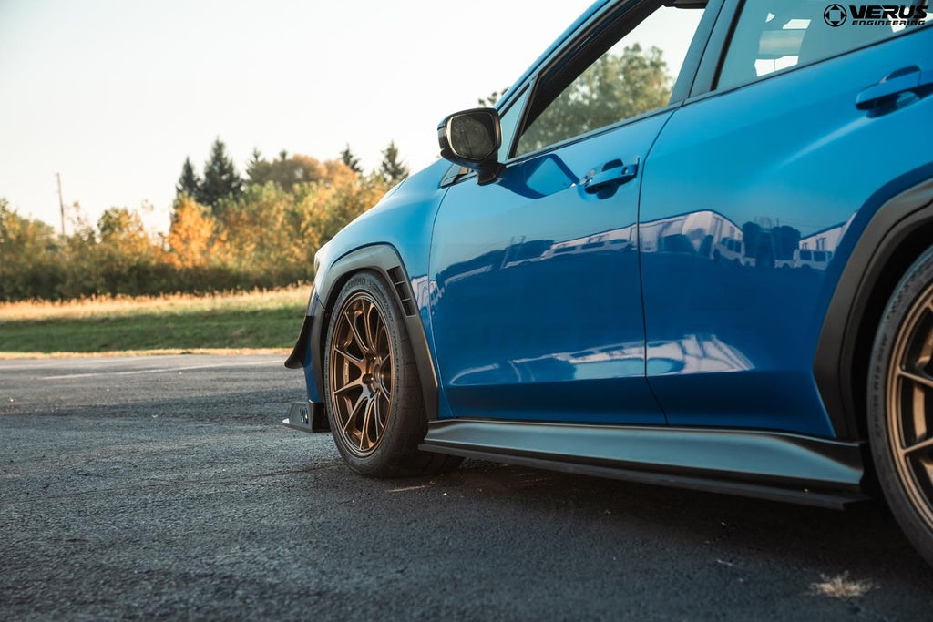 Verus Engineering Front Splitter Endplates - 2022+ Subaru WRX (VB)