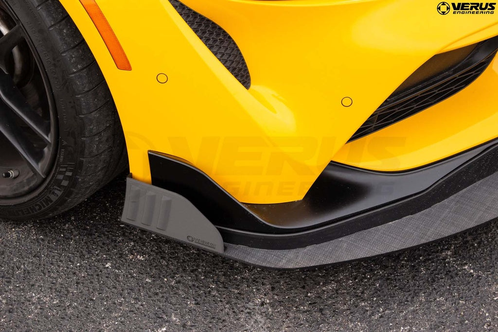 Verus Engineering Front Splitter Endplates, Standard Front Splitter - 2020+ Toyota Supra