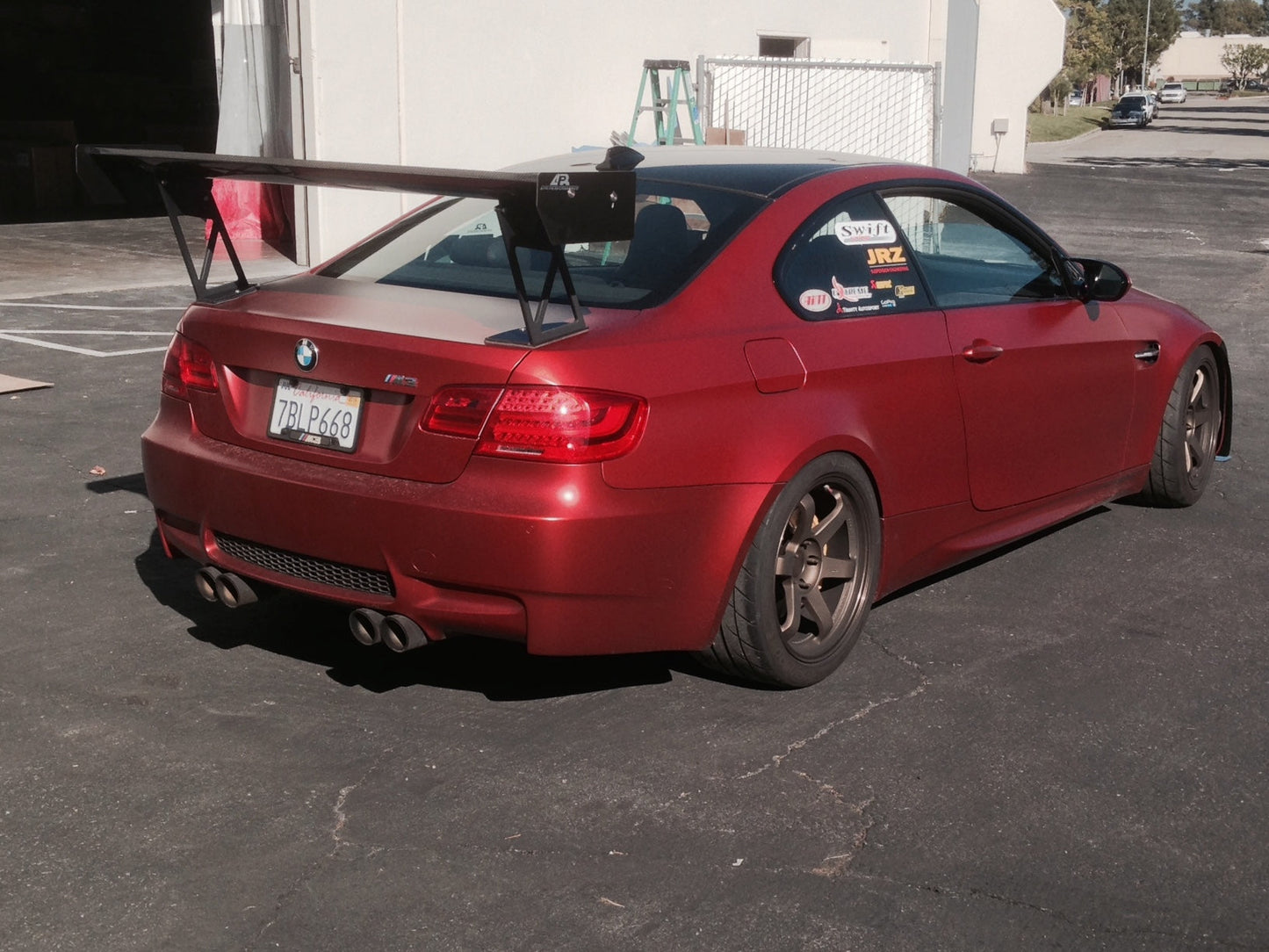 BMW E92 M3 GT250 Carbon Fiber Adjustable Wing | House of Apex - House of Apex