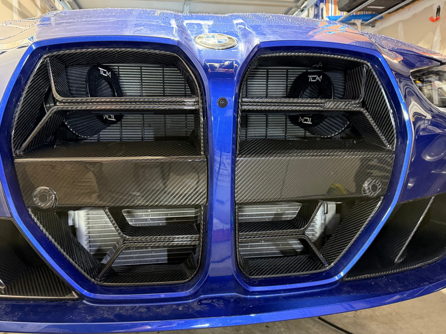 TCM Carbon Fiber Front Mount Intakes BMW M3 M4 M2 G80 G82 G83 G87 S58 | House of Apex - House of Apex