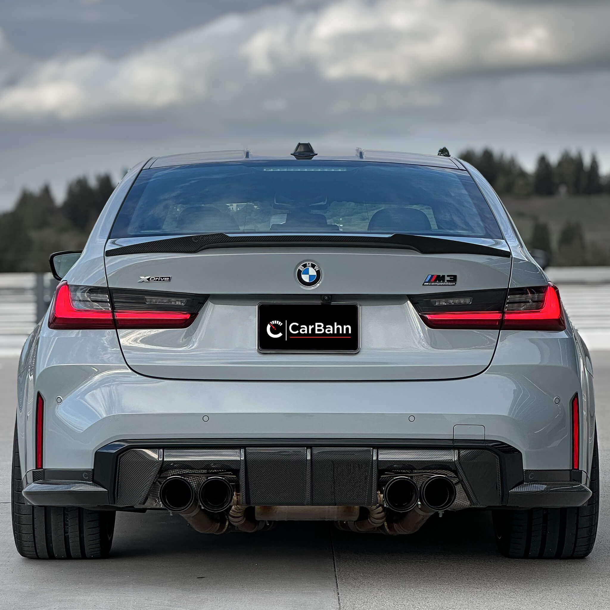 BMW G80 M3 & M340i Carbon Fiber Rear Spoiler