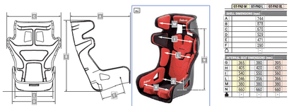 Sabelt GT-PAD Racing Seat