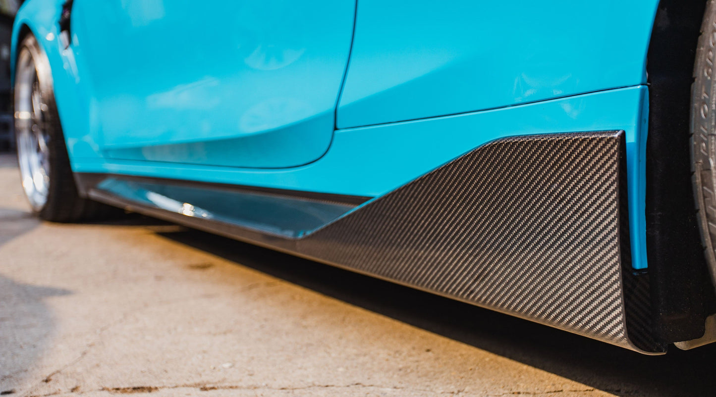G8X Dry Carbon Fiber MP Style Side Skirts