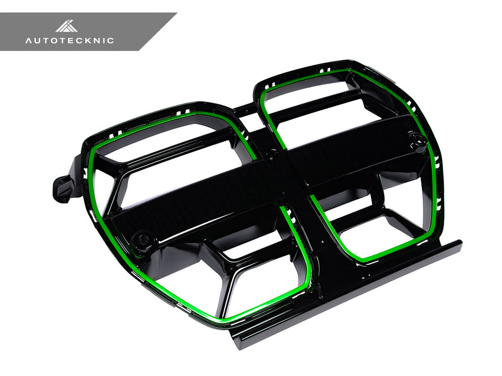 AutoTecknic Competizione Sport Gloss Black Front Grille - G80 M3 | G82/ G83 M4