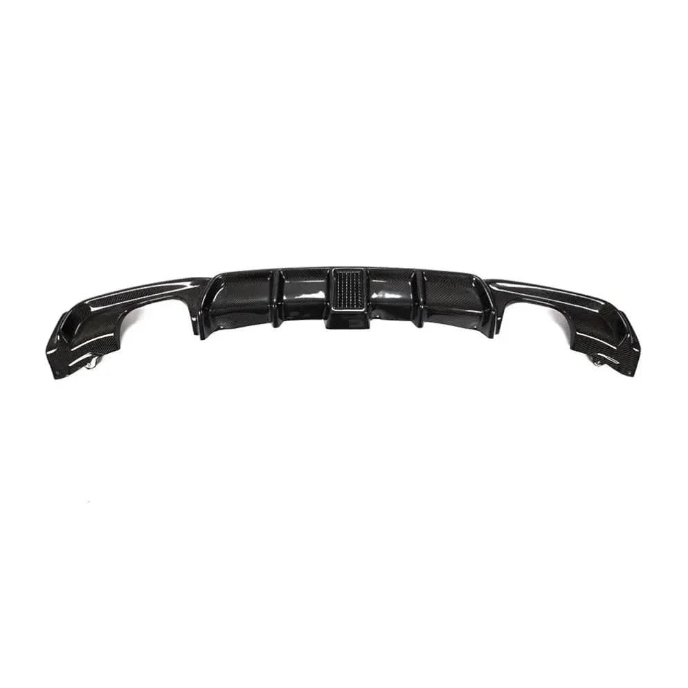 Carbon Fiber Rear Diffuser with LED Brake Light for BMW F30 & F31 M Sport (2013–2018)
