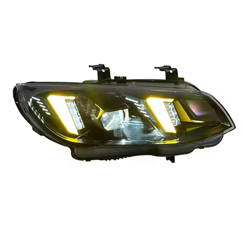 BMW 3 Series M3 E92 / E93 Snake Eye LCI LED Headlight Assembly with Dual-Color DRL 2010 - 2013 (335i / 328i)