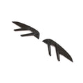 Dry Carbon Fiber Front Fender Vent Trim Set – BMW G80 M3 Competition (2021+)