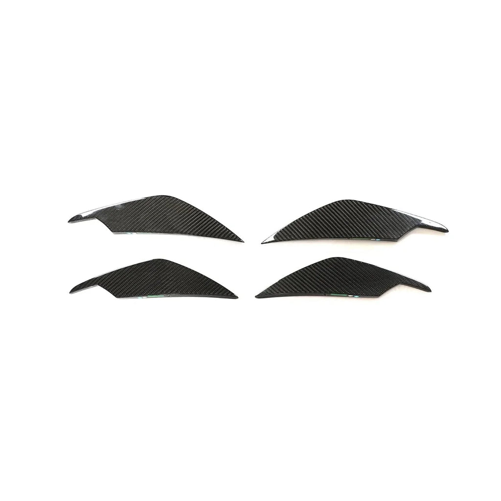 Dry Carbon Fiber Front Bumper Canards – BMW G80 M3 & G82/G83 M4 (2021+)