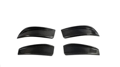 Carbon Fiber Front Bumper Canards Fins & Splitter Aprons for BMW G80 M3 G82 G83 M4 2021-2023