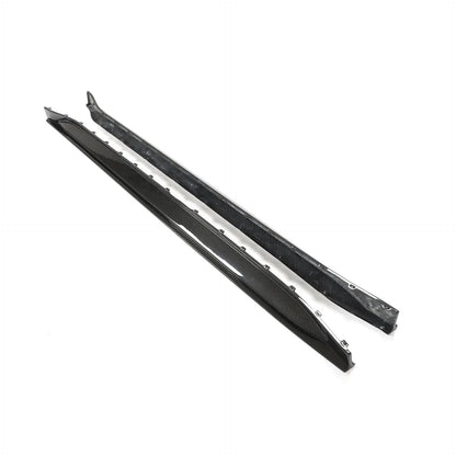 Dry Carbon Fiber Side Skirt Extensions – BMW G80 M3 Competition (2021+)