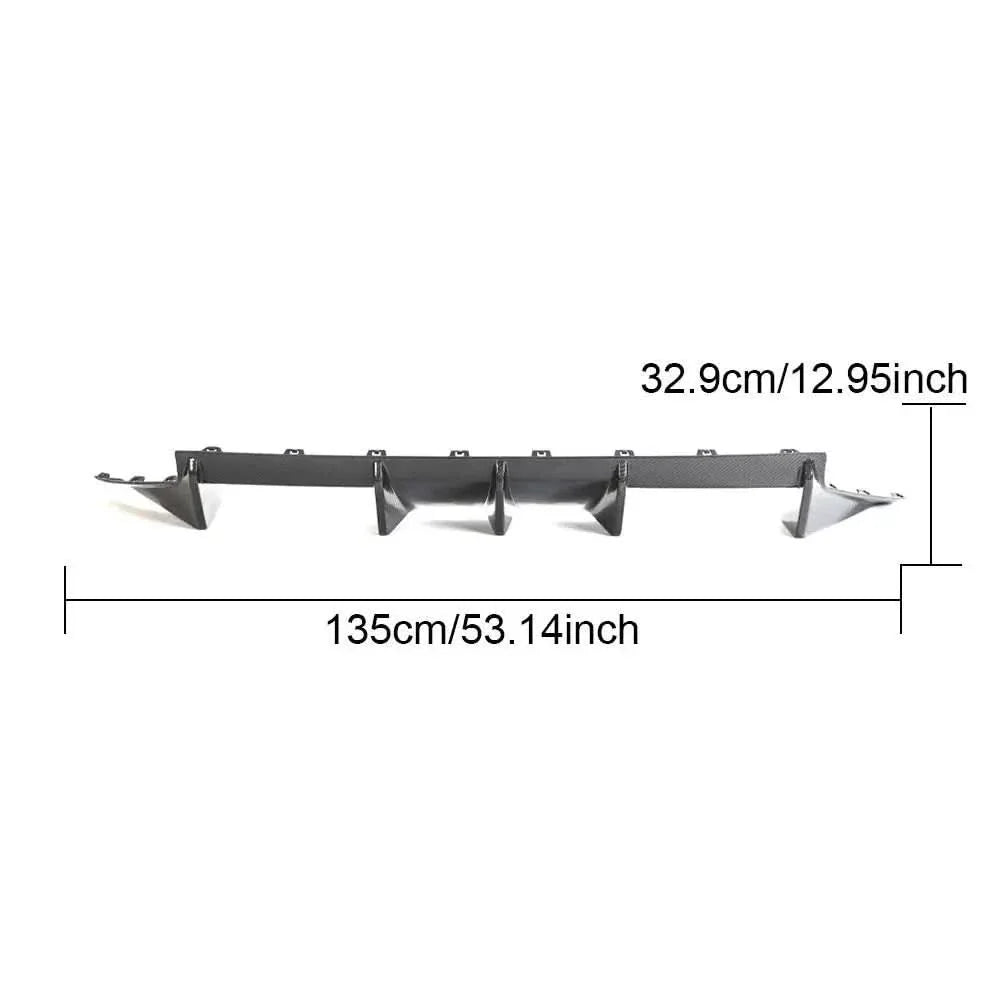 Carbon Fiber Rear Diffuser Lip – BMW M2 G87 Coupe (2022–2024)