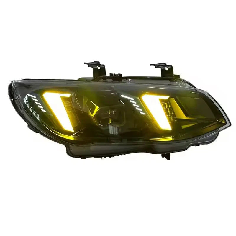 BMW 3 Series M3 E92 / E93 Snake Eye LCI LED Headlight Assembly with Dual-Color DRL 2010 - 2013 (335i / 328i)