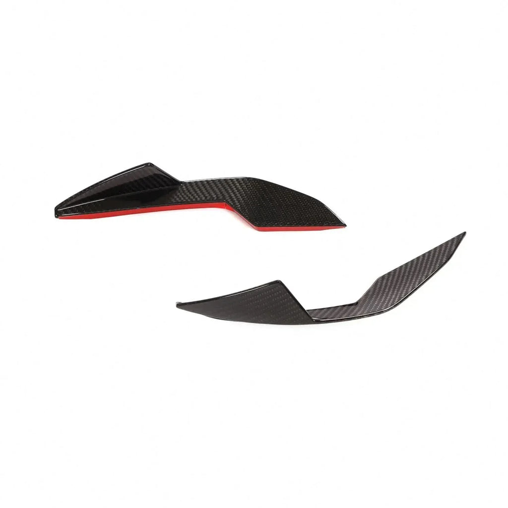 Dry Carbon Fiber Front Bumper Fins (2PC) – BMW G80 M3 & G82/G83 M4 Competition (2021+)