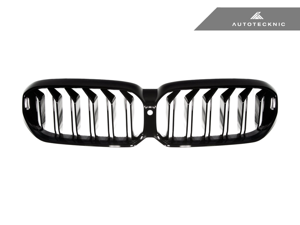 AutoTecknic Gloss Black Front Grille - BMW F90 M5 LCI | G30 5-Series LCI