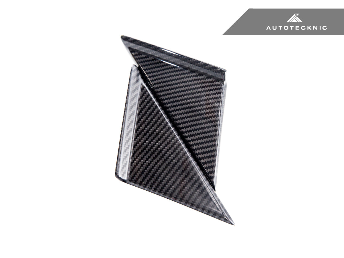 AutoTecknic Version III Dry Carbon Side Mirror Wind Deflector Set - A90 Supra