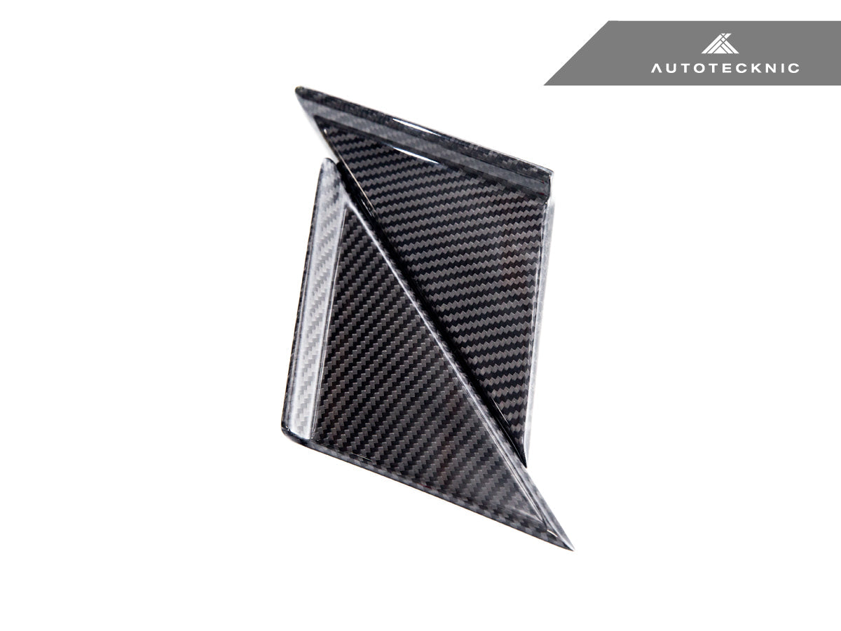 AutoTecknic Version III Dry Carbon Side Mirror Wind Deflector Set - A90 Supra