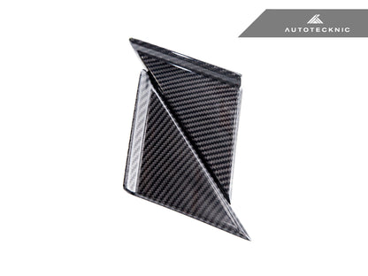 AutoTecknic Version III Dry Carbon Side Mirror Wind Deflector Set - A90 Supra