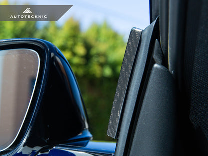 AutoTecknic Version III Dry Carbon Side Mirror Wind Deflector Set - A90 Supra