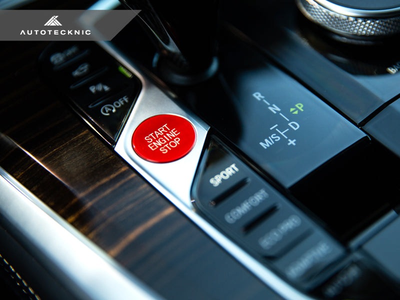 AutoTecknic Red Start Stop Button - G20 3-Series