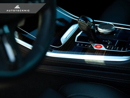 AutoTecknic Carbon Fiber Gear Selector Side Trims - G20 3-Series