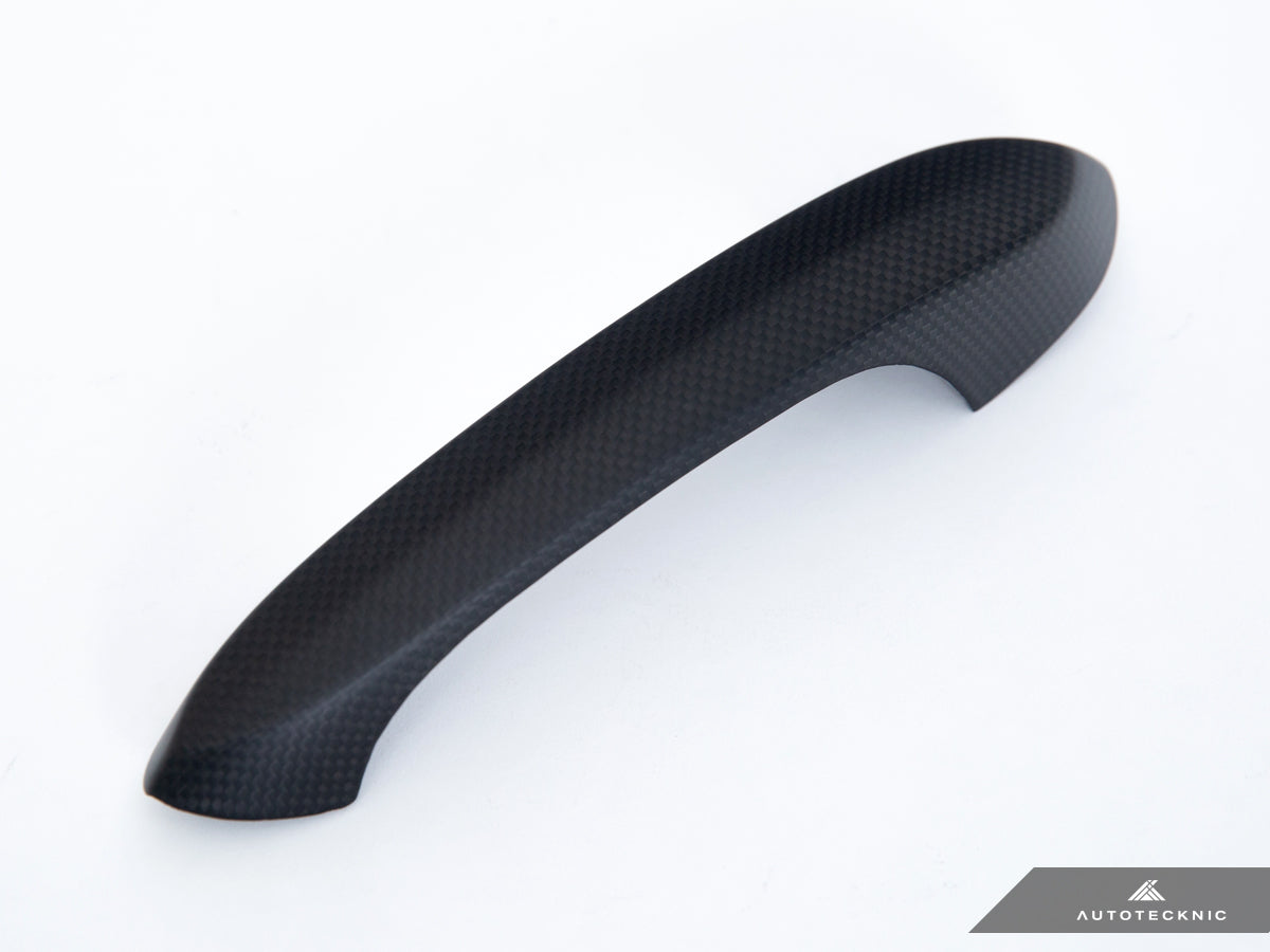 AutoTecknic Carbon Fiber Door Handle Trims - A90 Supra