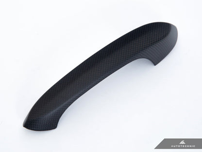 AutoTecknic Carbon Fiber Door Handle Trims - A90 Supra