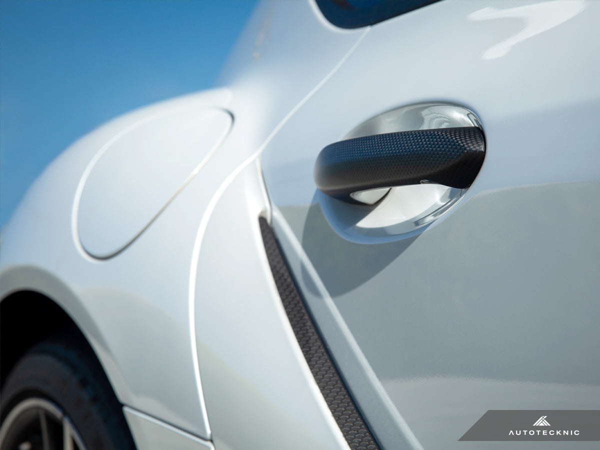 AutoTecknic Carbon Fiber Door Handle Trims - A90 Supra