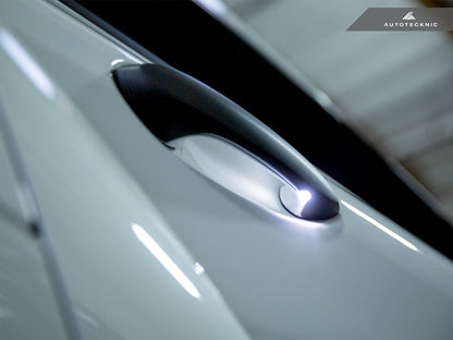 AutoTecknic Carbon Fiber Door Handle Trims - A90 Supra