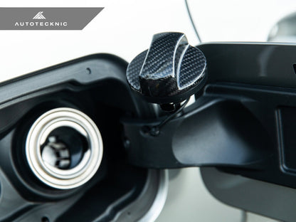 AutoTecknic Dry Carbon Competition Fuel Cap Cover - A90 Supra