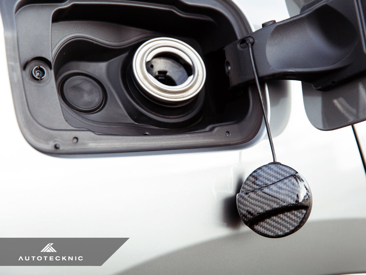 AutoTecknic Dry Carbon Competition Fuel Cap Cover - A90 Supra