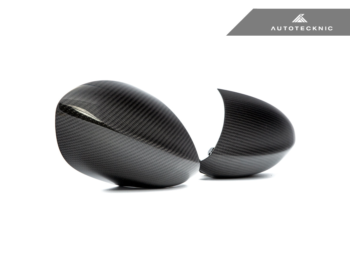 AutoTecknic Replacement Version II Dry Carbon Mirror Covers - E9X M3