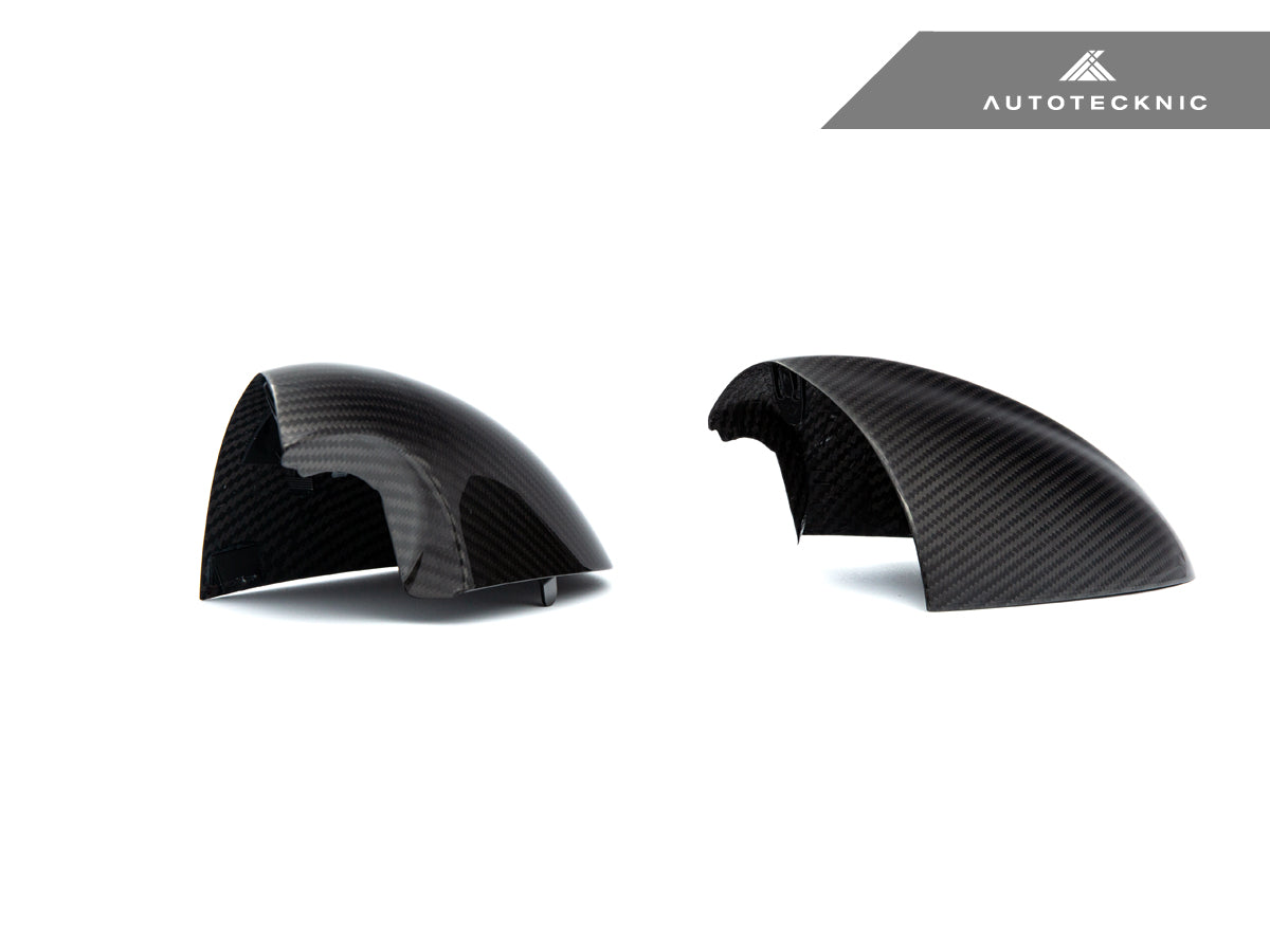 AutoTecknic Replacement Version II Dry Carbon Mirror Covers - E9X M3