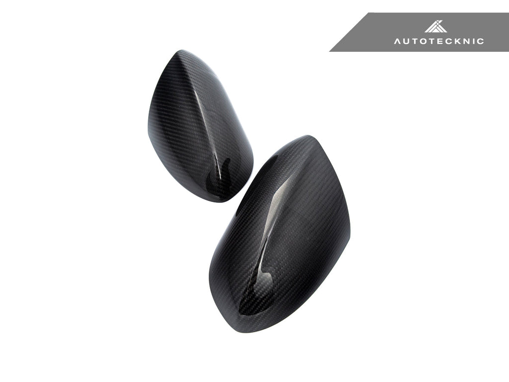 AutoTecknic Replacement Version II Dry Carbon Mirror Covers - E9X M3