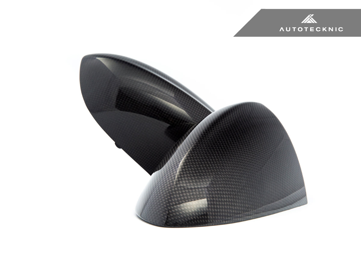 AutoTecknic Replacement Version II Dry Carbon Mirror Covers - E9X M3