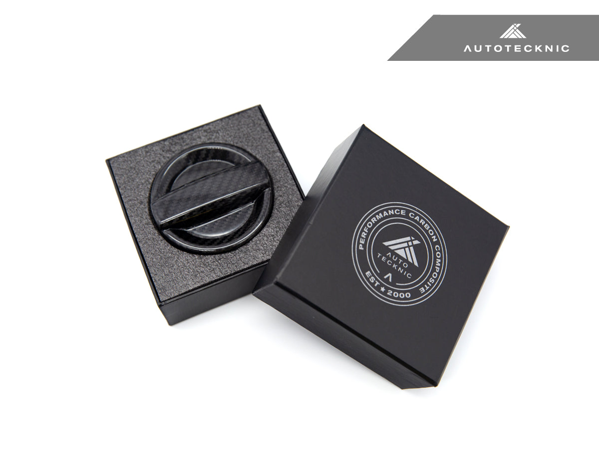 AutoTecknic Dry Carbon Competition Oil Cap Cover - BMW F90 M5 | M5 Competition